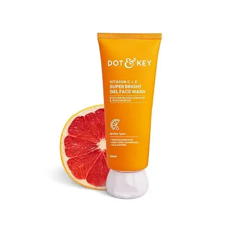 Dot & Key-Vitamin C + E Gel Face Wash for Glowing Skin