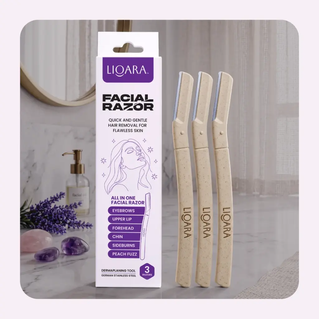 LIOARA-Facial Razor Pack of 3
