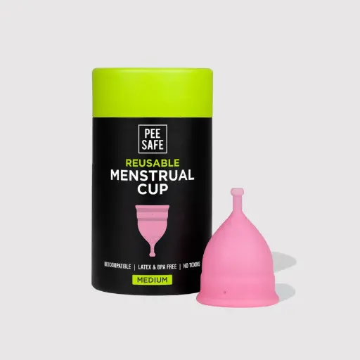 [MENSTRUAL CUP-01] Pee safe-Menstrual Cup-Medium