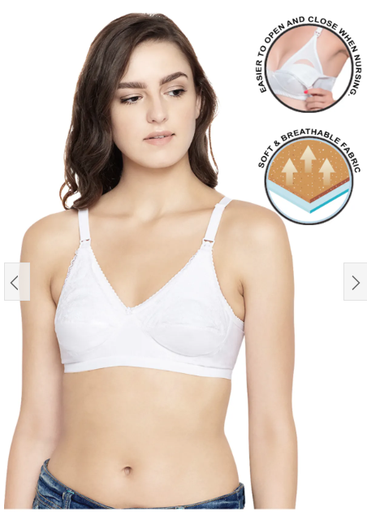 Bodycare-Nursing Bra-White