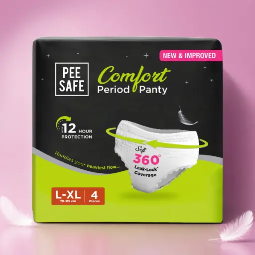 [PERIOD PANTY L-XL] Pee safe-Disposable Period Panty (L-XL) Pack of 4