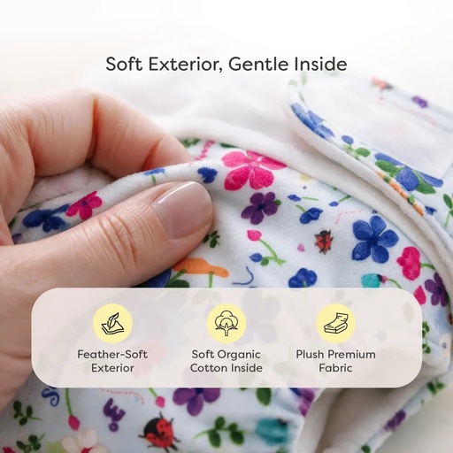 Super Bottoms -Newborn UNO Luxe Premium Cloth Diaper-2.5-7 KG