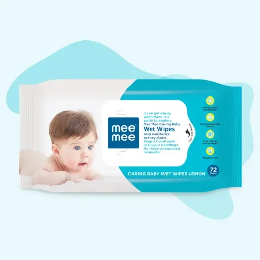 Mee Mee Caring Baby Wet Wipes -72pcs