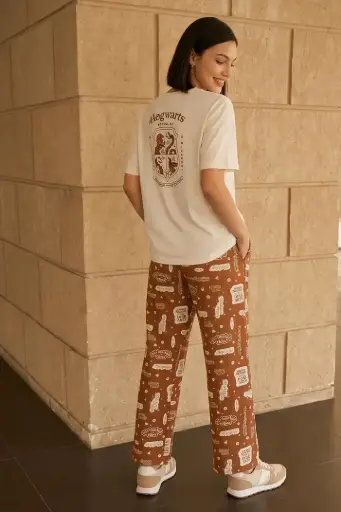  Zivame Harry Potter Knit Cotton Loungewear Set 