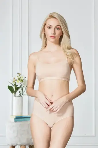 Van Heusen Women Candied Ginger Solid Non Padded Wireless Bralette