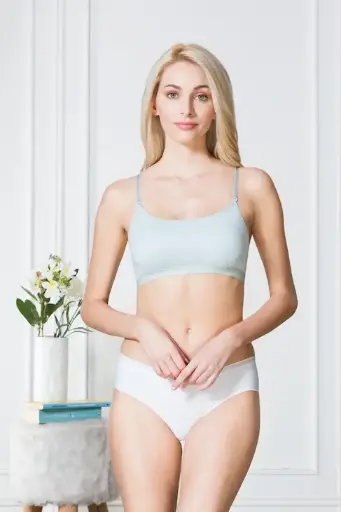 Van Heusen Women Omphalodes Solid Non Padded Wireless Bralette