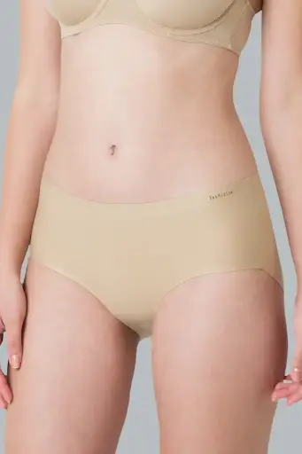 Van Heusen Women Nude Solid No Visible Panty Line Easy Stain Release Gusset Invisilite Hipster Panty